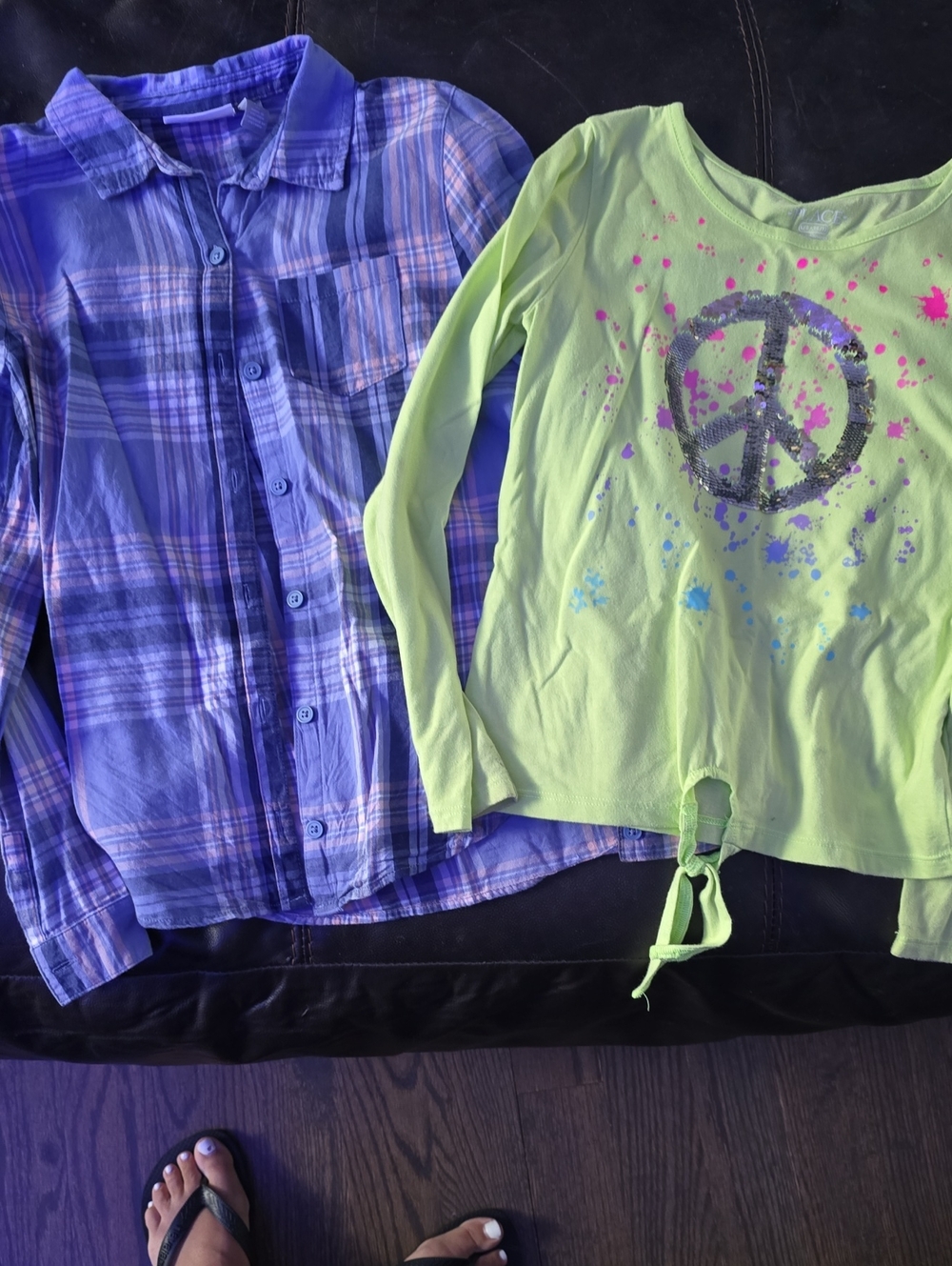 Place Blue Plaid Button-Up Shirt